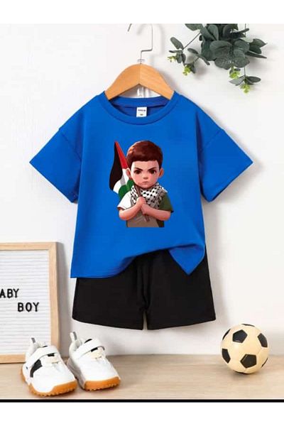 DOCE ELEGANTE Palestine Printed Children's Suit