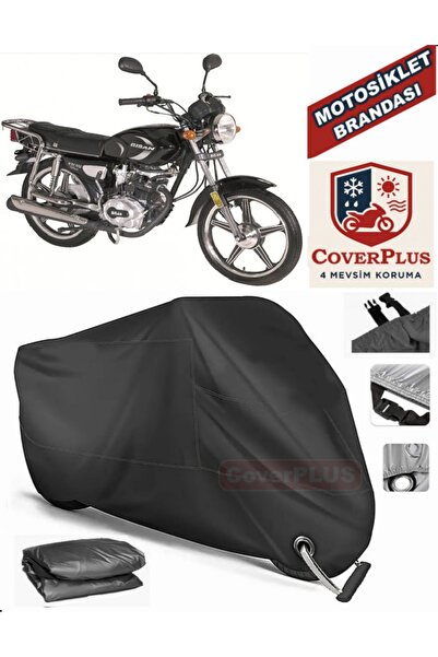 MotoEN قفل أسود متوافق مع Bisan Soil WRC 125 موتور القماش المشمع للدراجات الن...