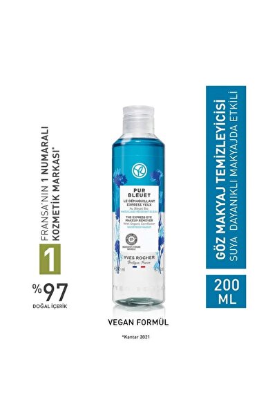 Yves Rocher Çift Fazlı Göz Makyaj Temizleyici - Tüm Ciltler / Pur Bleuet 200 ml