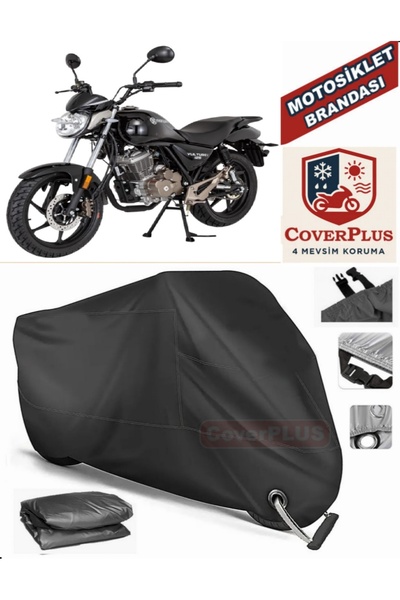 MotoEN قفل أسود متوافق مع خيمة غطاء من القماش المشمع لمحرك Mondial X-Treme En...