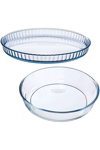 Pyrex Set 2 forme tarta