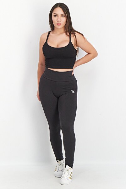 adidas بنطال رياضي نسائي ملائم للارتداء الأساسي، أسود