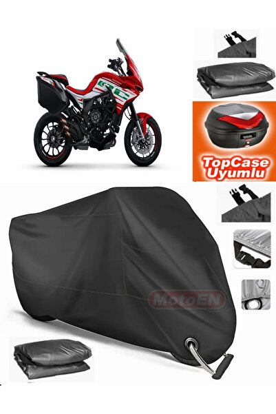 MotoEN Black Lock Compatible Mv Agusta Turismo Veloce Rc Scs Tarpaulin Topcas...