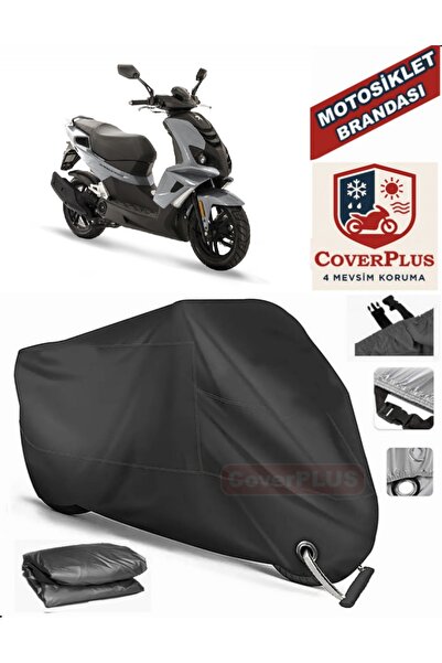 MotoEN Black Lock Compatible Peugeot Speedfight 4 Motor Tarpaulin Motorcycle ...