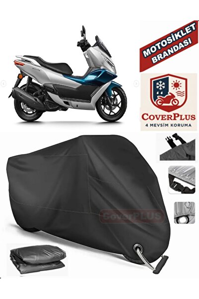 MotoEN Black Lock Compatible Cf Moto Cf 150 Motor Tarpaulin Motorcycle Tarpau...