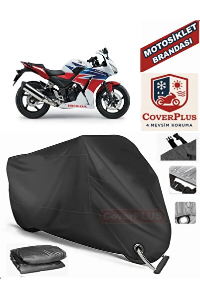 MotoEN قفل أسود متوافق مع Honda CBR 250 R Motor Tarpaulin دراجة نارية القماش ...