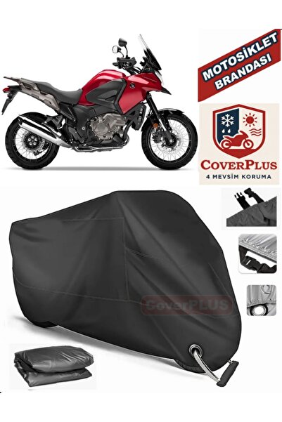 MotoEN Black Lock Compatible Honda Vfr 1200 X Crosstourer Motor Tarpaulin Mot...