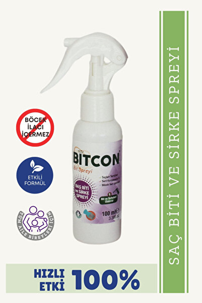 bitcon BİTCON Baş Biti ve Sirke Spreyi