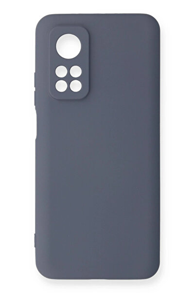 cepmoda Xiaomi Mİ 10T / Mİ 10T PRO - Telefon Kılıfı - Lansman, iÇi Süet/Kadife, Soft v2 - GRİ