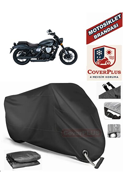 MotoEN Black Lock Compatible Mondial 250 Nevada Motor Tarpaulin Motorcycle Ta...