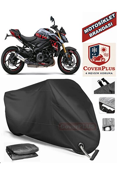 MotoEN قفل أسود متوافق مع سوزوكي GSX-S 1000 موتور القماش المشمع للدراجات النا...