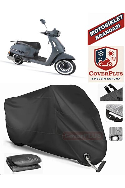 MotoEN Black Lock Compatible Arora Dazzle Pro Motor Tarpaulin Motorcycle Tarp...