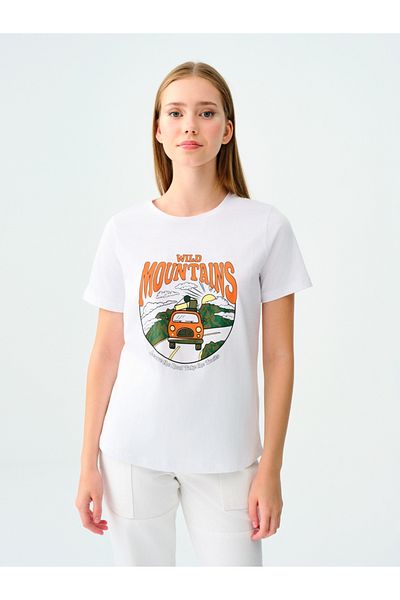 Loft Women's Regular Fit T-Shirt - Sleeves