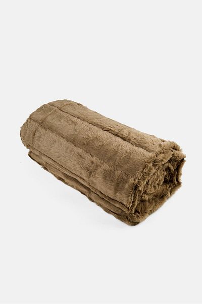 Wellbeing Plain Double Layer Throw 60 X 80, Grey