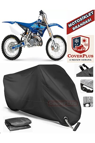 MotoEN Black Lock Compatible Yamaha Yz 250 Motor Tarpaulin Motorcycle Tarpaul...