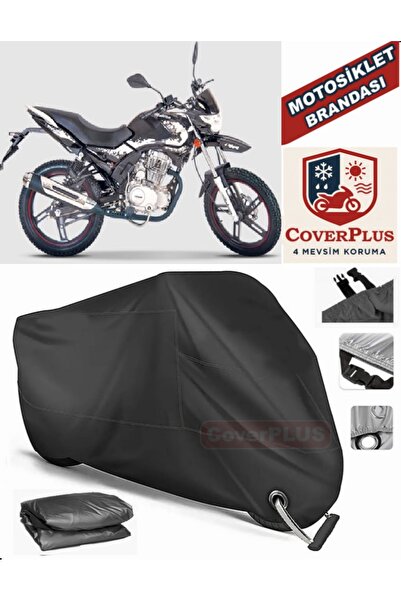 MotoEN قفل أسود متوافق مع Falcon Wonder 150 Motor Tarpaulin دراجة نارية قماش ...