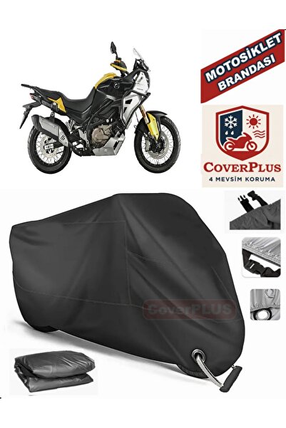 MotoEN Black Lock Compatible Arora Gs 525 Motor Tarpaulin Motorcycle Tarpauli...