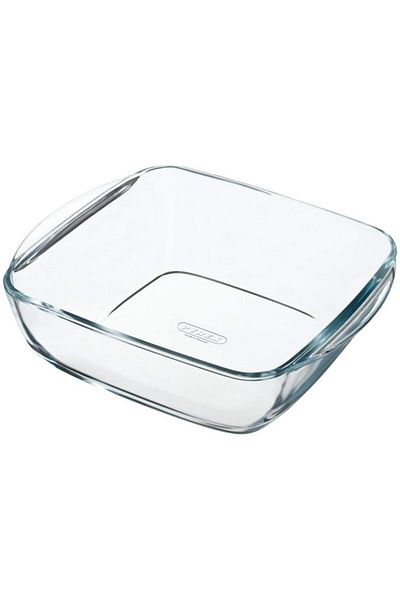 Pyrex Square casserole with lid