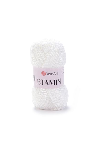Yarnart Etamın - Κέντημα και Πλεκτό Χέρι Νήμα Λευκό-421