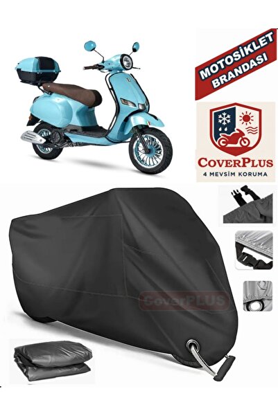 MotoEN Black Lock Compatible Altai Xline 50 Pro Motor Tarpaulin Motorcycle Ta...