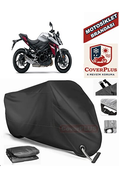 MotoEN قفل أسود متوافق مع سوزوكي GSX-S 950 موتور القماش المشمع للدراجات النار...