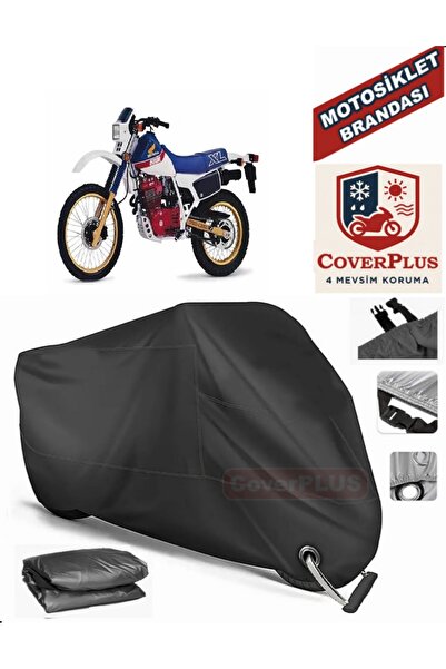 MotoEN Black Lock Compatible Honda XL 600 Motor Tarpaulin Motorcycle Tarpauli...