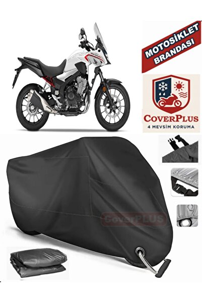 MotoEN Black Lock Compatible Honda Nx500 Motor Tarpaulin Motorcycle Tarpaulin...