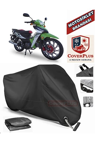MotoEN Black Lock Compatible Motolux Africa King Motor Tarpaulin Motorcycle T...