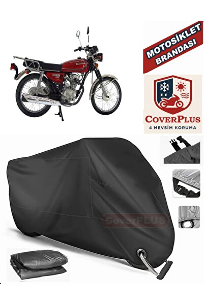 MotoEN قفل أسود متوافق مع Mondial 125 MG Classic Motor Tarpaulin دراجة نارية ...