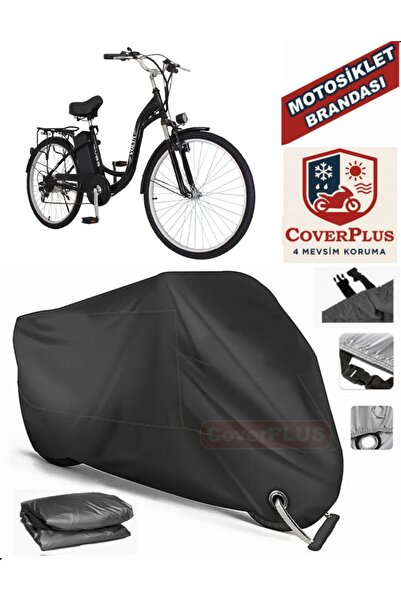 MotoEN Black Lock Compatible Volta Vb3 Motor Tarpaulin Motorcycle Tarpaulin C...
