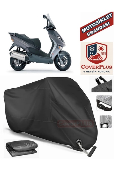MotoEN Black Lock Compatible Aprilia Leonardo 150 Motor Tarpaulin Motorcycle ...