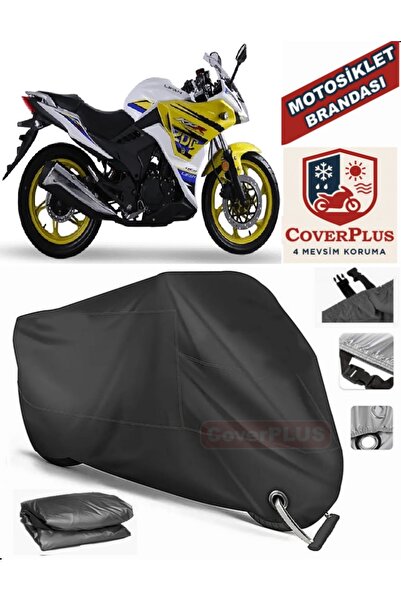 MotoEN Black Lock Compatible Lifan Kpr 200 Engine Tarpaulin Motorcycle Tarpau...
