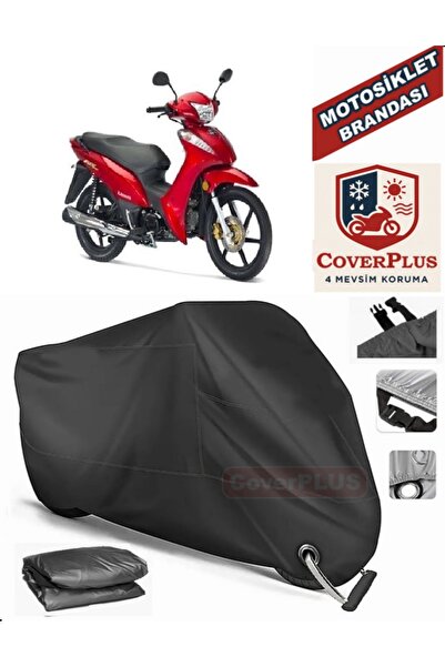 MotoEN قفل أسود متوافق مع خيمة غطاء القماش المشمع للدراجات النارية من ماركة F...