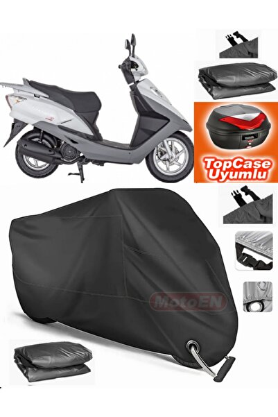 MotoEN قفل أسود متوافق مع Mondial 100 NT باللون الفيروزي من القماش المشمع Top...
