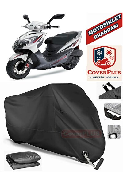 MotoEN Black Lock Compatible Sym Vs 150 Motor Tarpaulin Motorcycle Tarpaulin ...