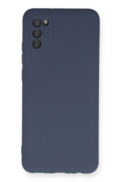 NewFace حافظة سامسونج جالاكسي A03S نانو من الداخل سيليكون مخملي - رمادي 14906...