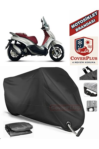 MotoEN قفل أسود متوافق مع بياجيو بيفرلي 200 موتور قماش القنب دراجة نارية القم...