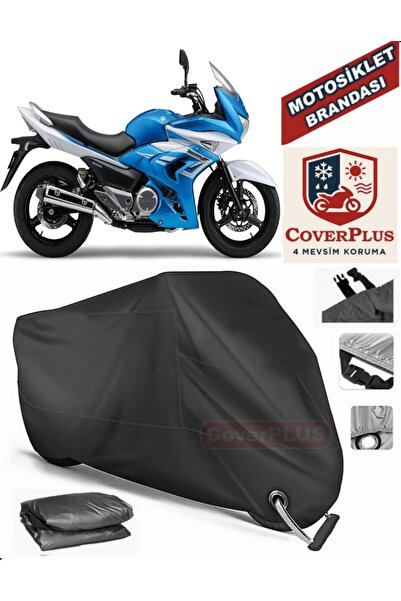 MotoEN قفل أسود متوافق مع سوزوكي GW 250F موتور القماش المشمع للدراجات النارية...