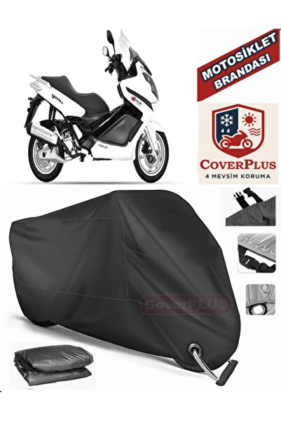 MotoEN قفل أسود متوافق مع Yuki QM250T الحد الأقصى لقماش القنب للدراجات النارية