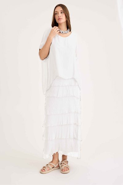 Vitrin Casual Long Tulle Dress