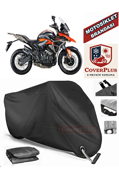 MotoEN قفل أسود متوافق مع Zontes 350 T2 موتور قماش القنب دراجة نارية القماش ا...