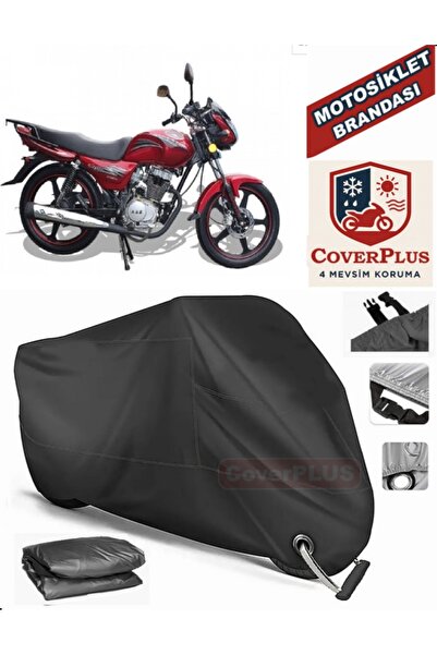 MotoEN Black Lock Compatible Arora Ar 170-20 Elegant Motor Tarpaulin Motorcyc...