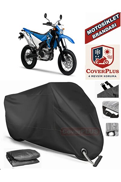 MotoEN Black Lock Compatible Yamaha Wr 250 X Motor Tarpaulin Motorcycle Tarpa...