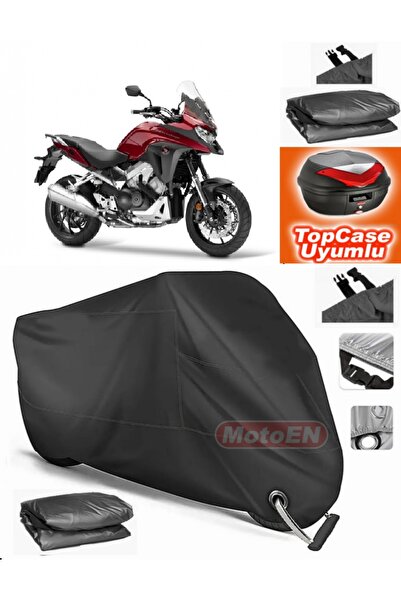 MotoEN Black Lock Compatible Honda Vfr 800 X Crossrunner Tarpaulin Topcase Re...