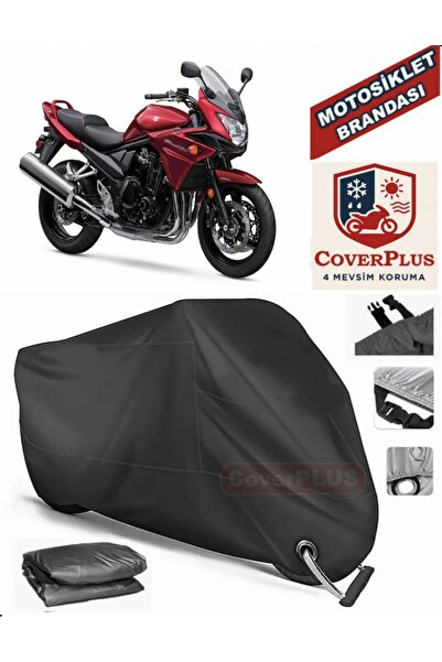 MotoEN قفل أسود متوافق مع سوزوكي GSF 650 Bandit S موتور القماش المشمع للدراجا...