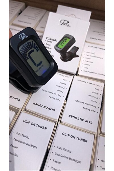 Master Music Akort Cihazı Akort Aleti Tuner Saz Gitar Keman Ukulele Akort Aleti