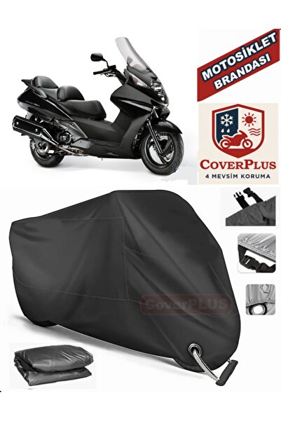 MotoEN Black Lock Compatible Honda Fjs 600 Silverwing Abs Motor Tarpaulin Mot...