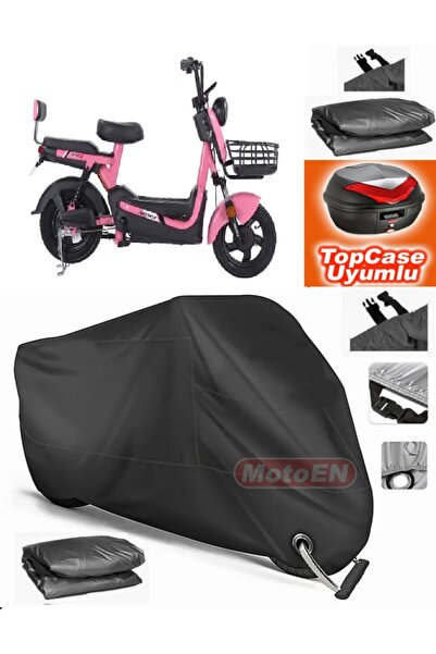 MotoEN قفل أسود متوافق مع Arora ZR3 قماش القنب Topcase الخلفي حقيبة متوافقة م...