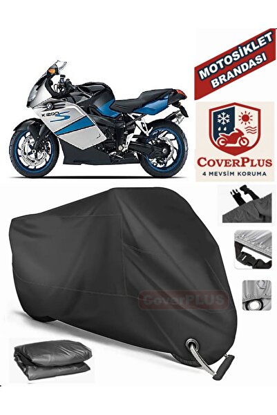 MotoEN Black Lock Compatible Bmw K 1200 S Motor Tarpaulin Motorcycle Tarpauli...