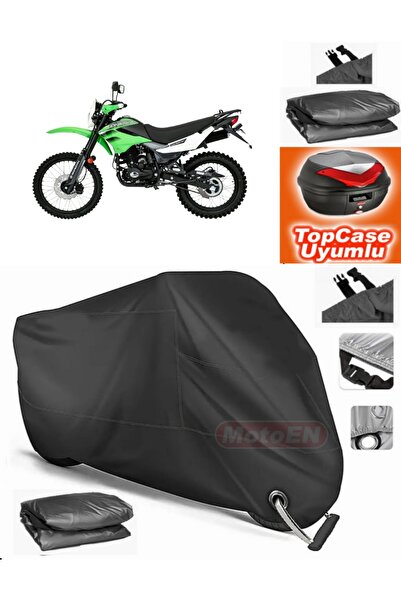 MotoEN Black Lock Compatible Mondial X-Treme Max 200I Tarpaulin Topcase Rear ...